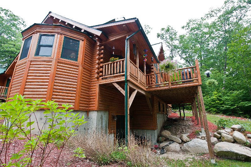 20100805_123229 Nikon D3.jpg - Log home at Sebago Cove Estates